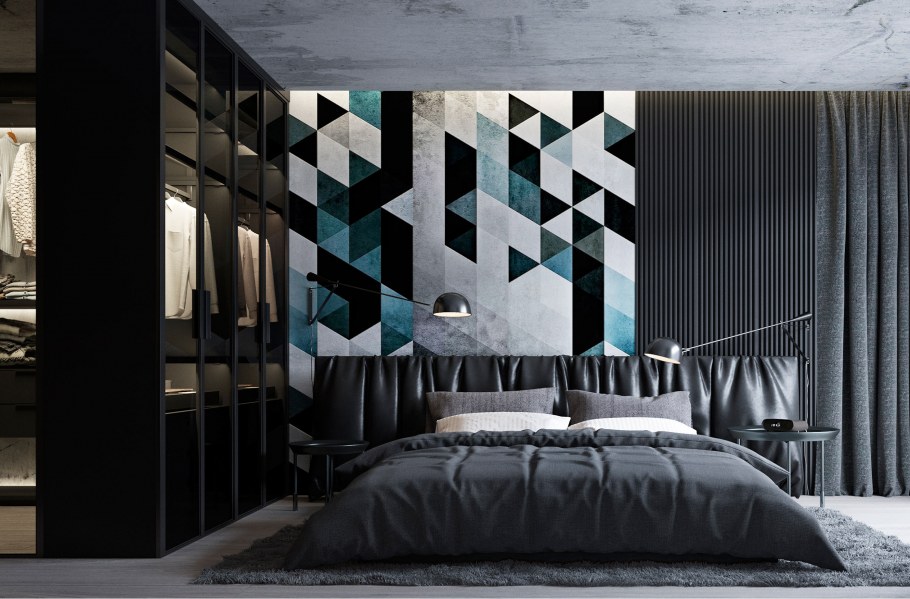 Геометрический стиль в интерьере