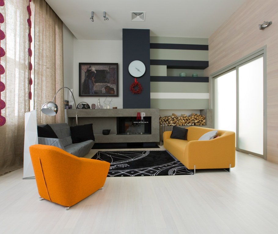 Спальня в стиле функционализм