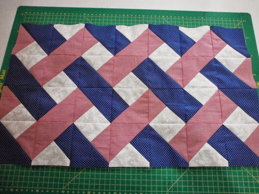 Пэчворк блок пашня