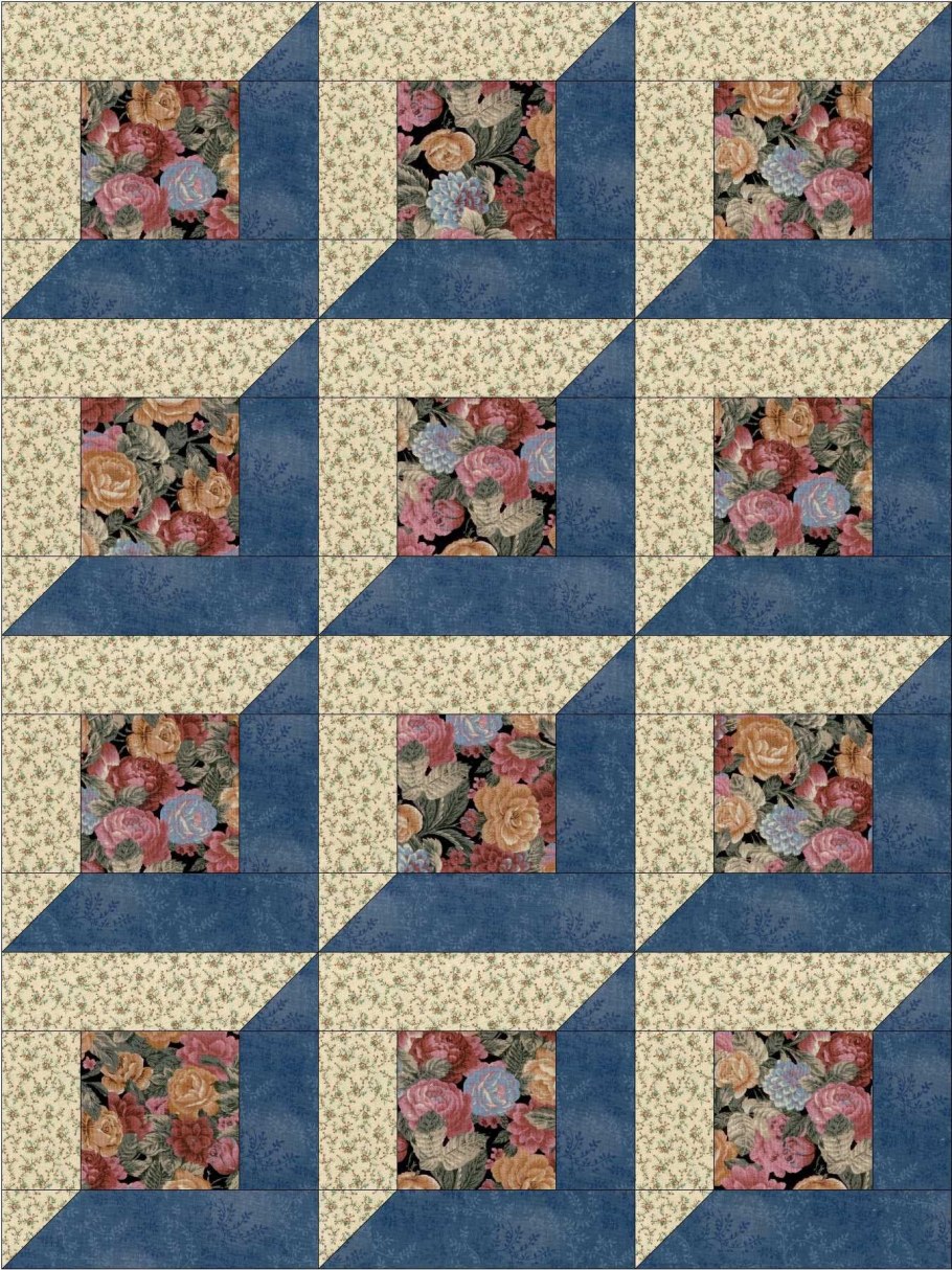 Лоскутные блоки