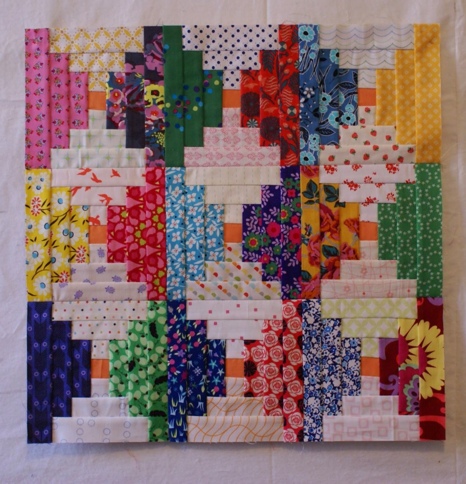 Пэчворк из полосок