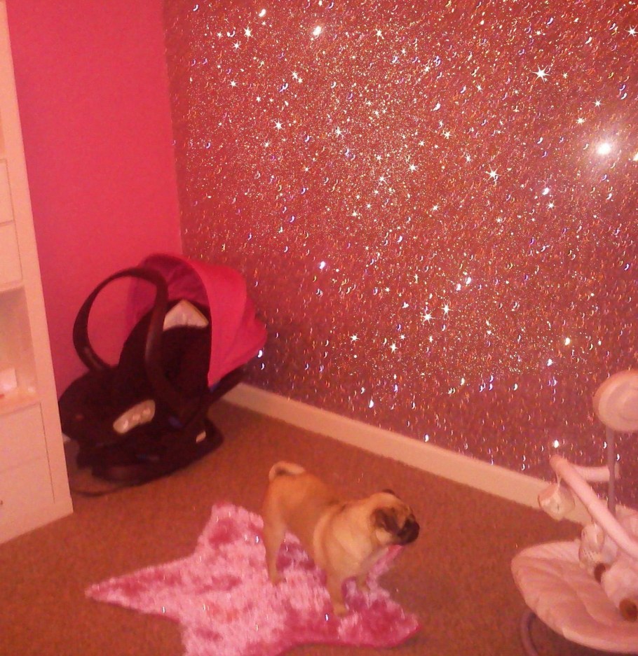 Комнаты с блестками