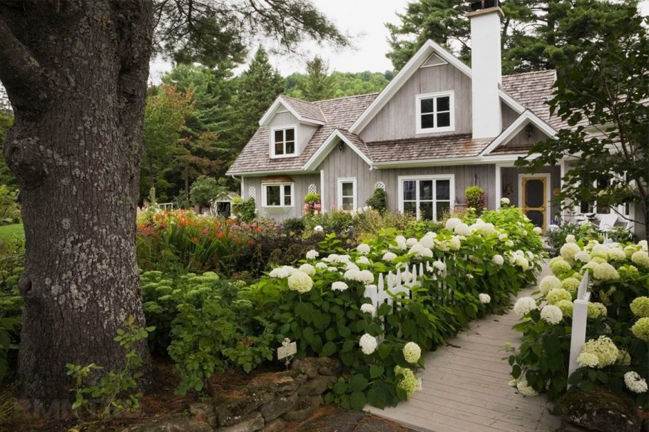 Английский сад Марии и Тони Ньютон.. (2)