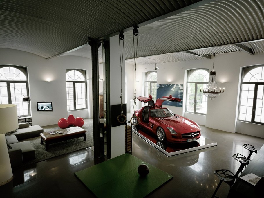 Гараж в стиле Loft