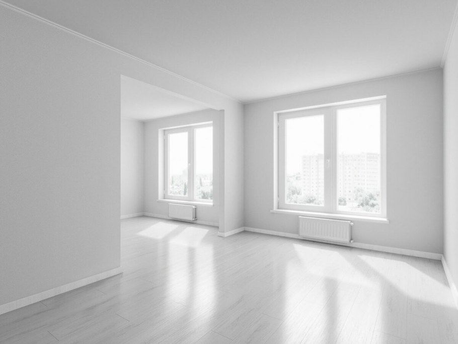 Интерьер комнаты без мебели