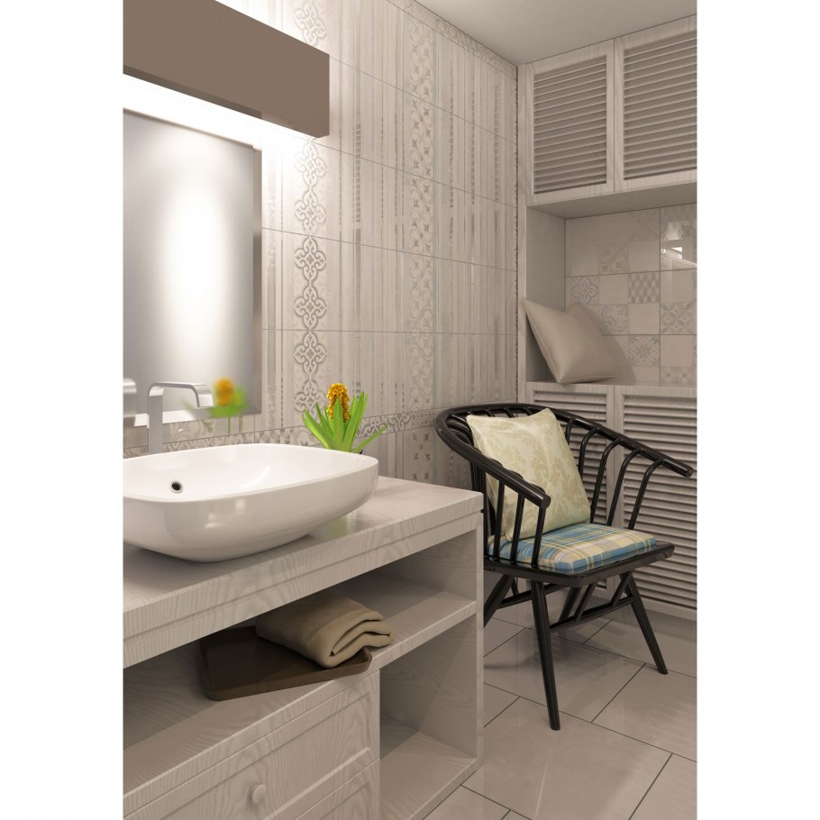 Керамическая плитка Safi Grey 5,2х16