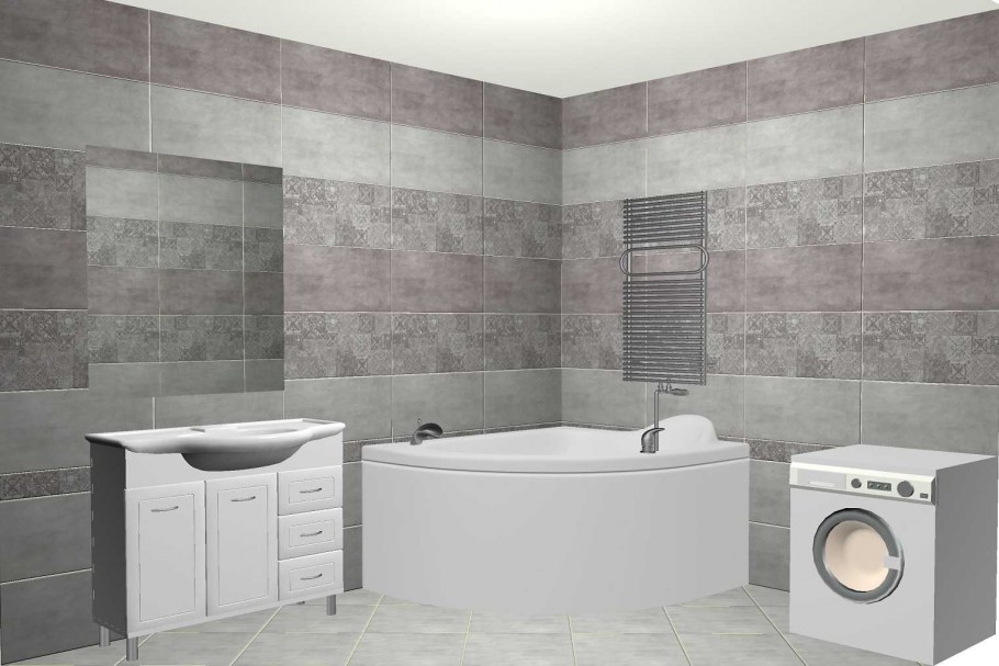 Плитка Квадро 25х35 настенная