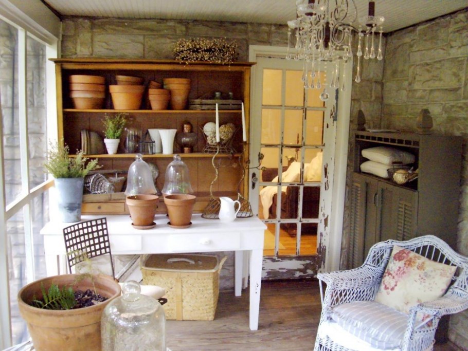 Интерьер садового дома