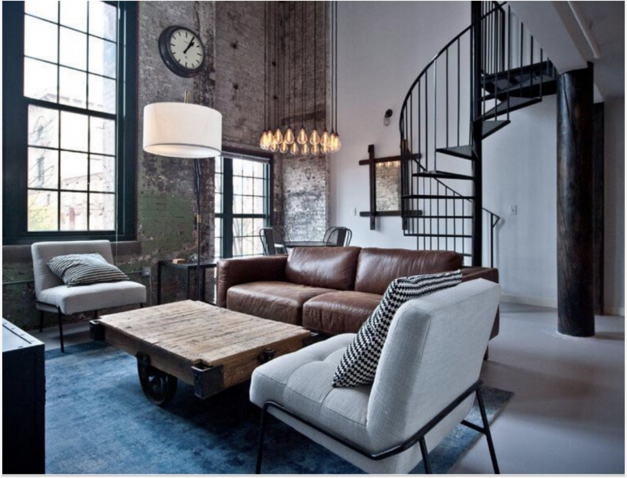 Стиль Loft,Garage Vintage