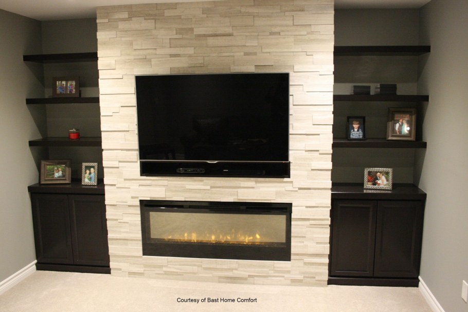 Автоматический встраиваемый биокамин Montreal Decoflame