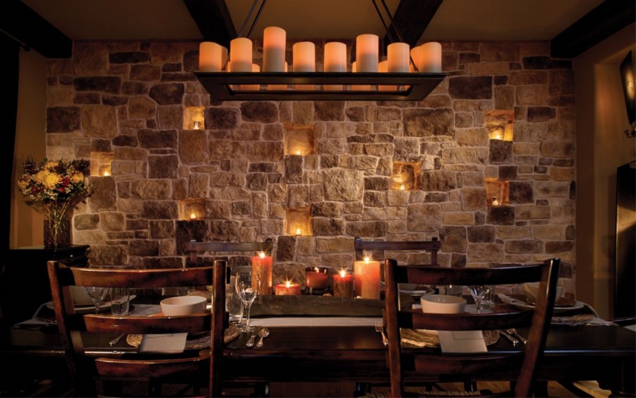 Декор кирпичной стены