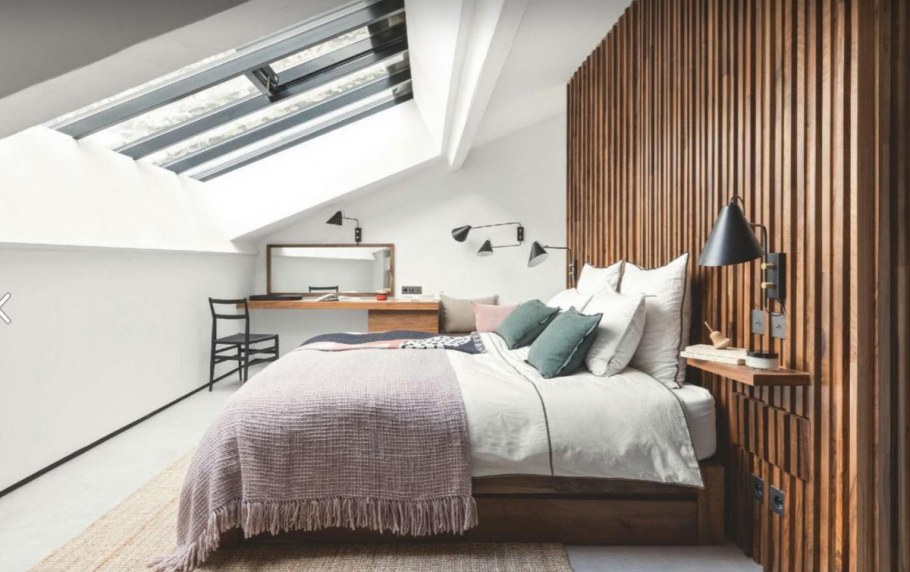 Комната на чердаке для подростка