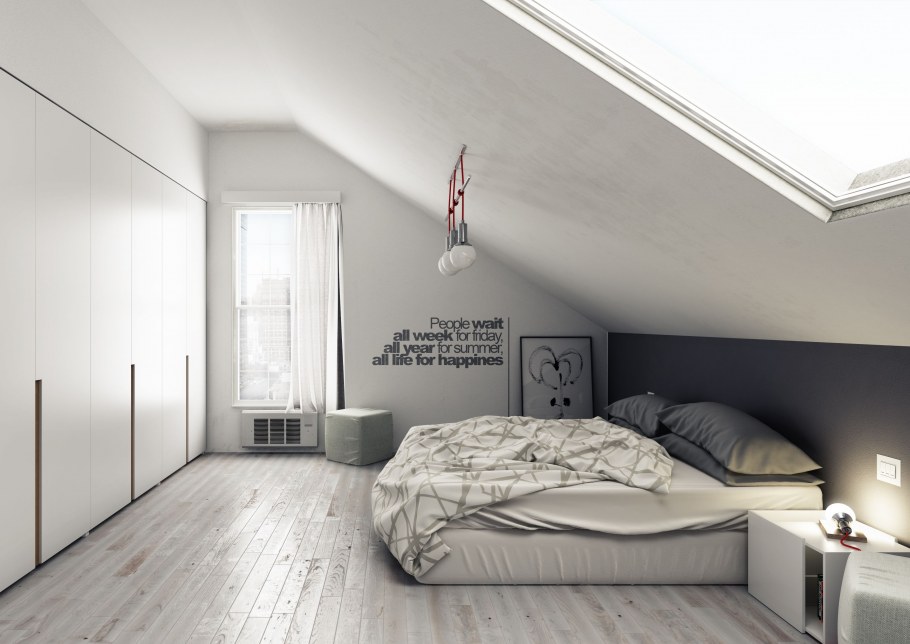 Освещение мансарды