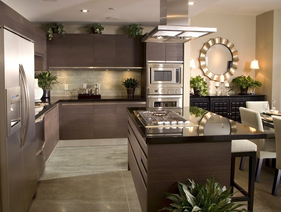 Современный интерьер кухни