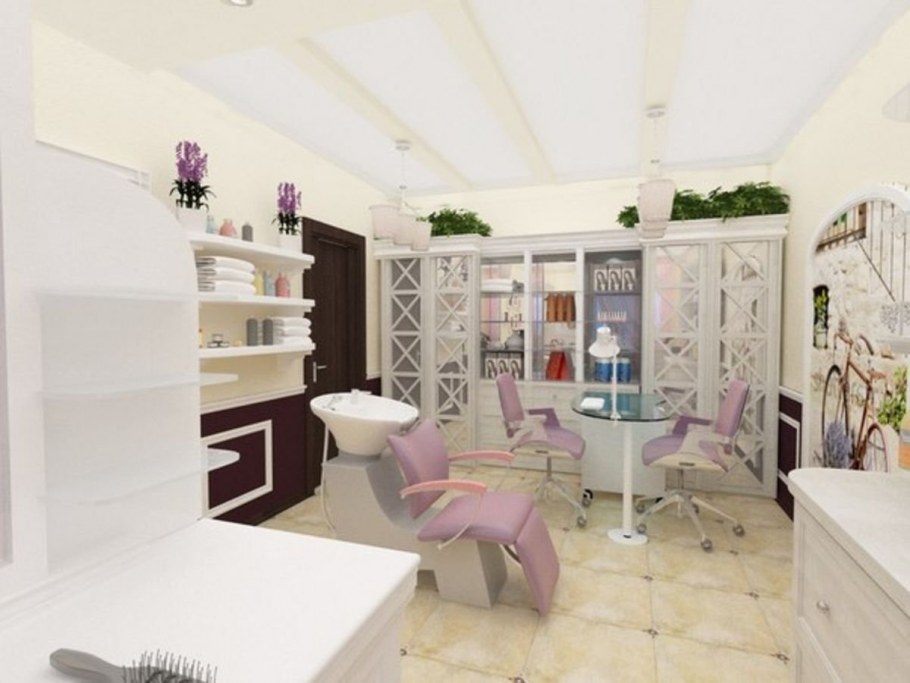 Салон в винтажном стиле