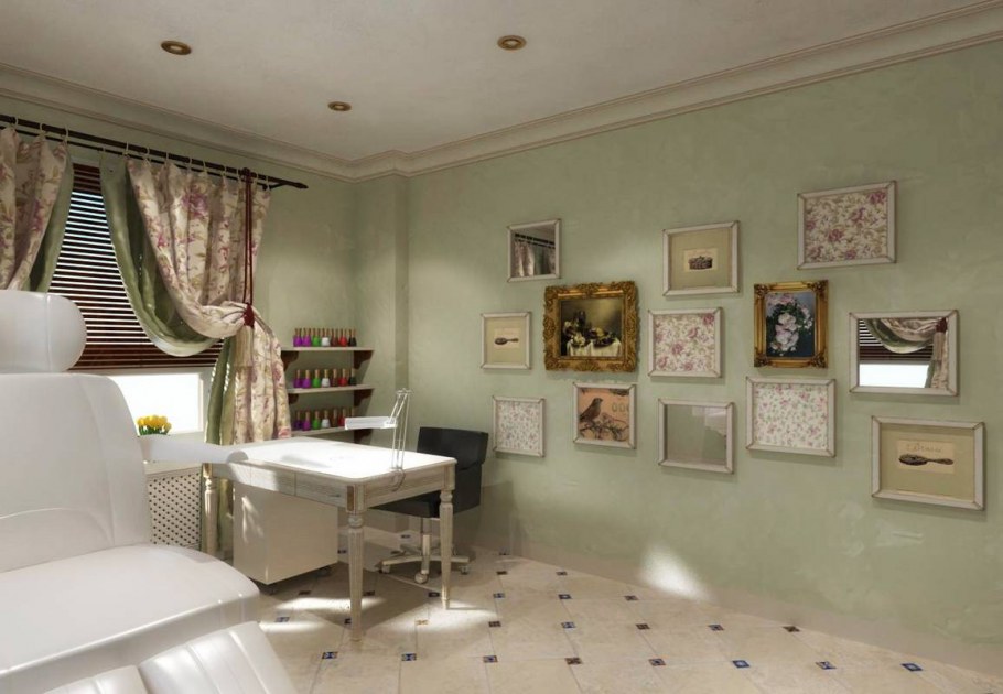Маникюрный кабинет в стиле Прованс
