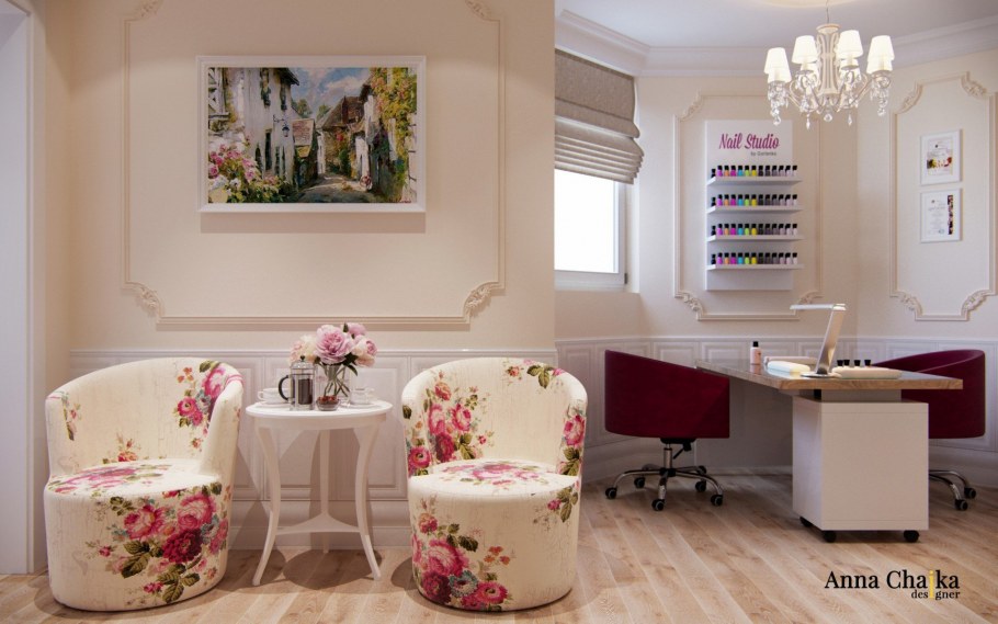 Салон красоты в стиле Лаванда