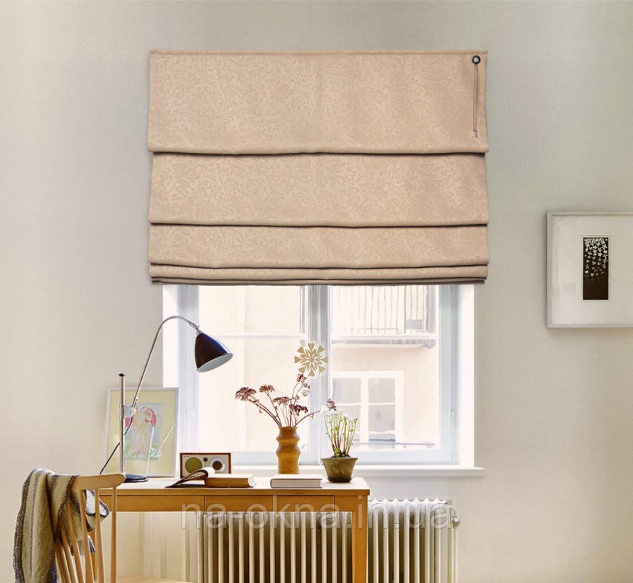 Каскадная Римская штора