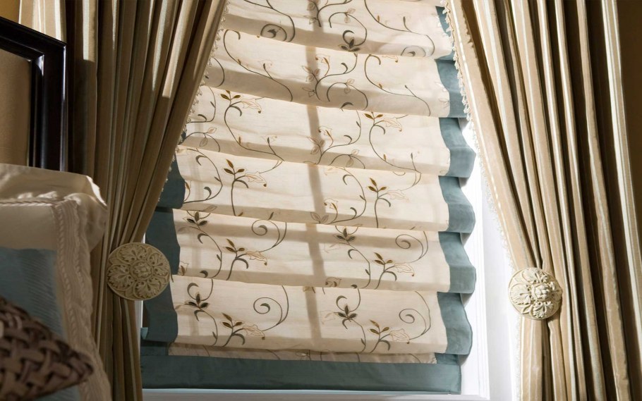 Пошив римских штор для кухни