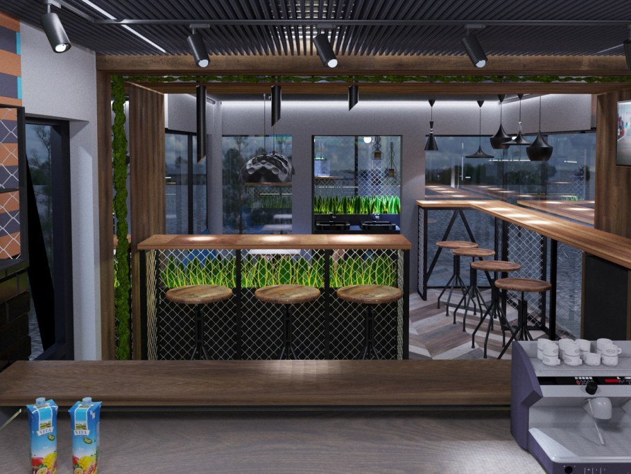 Волконский пекарня интерьер