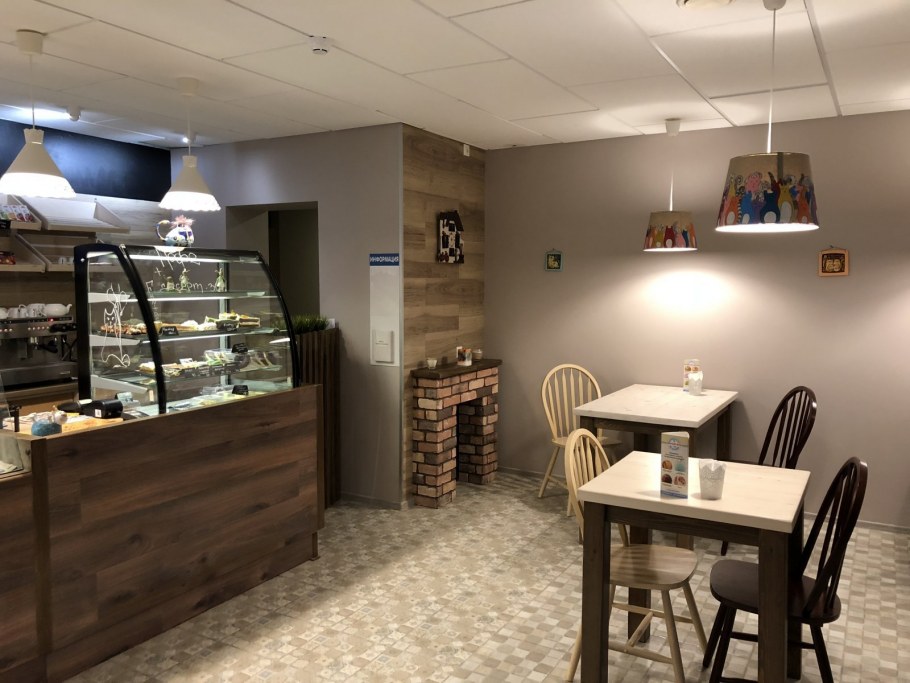 Интерьер кофейни