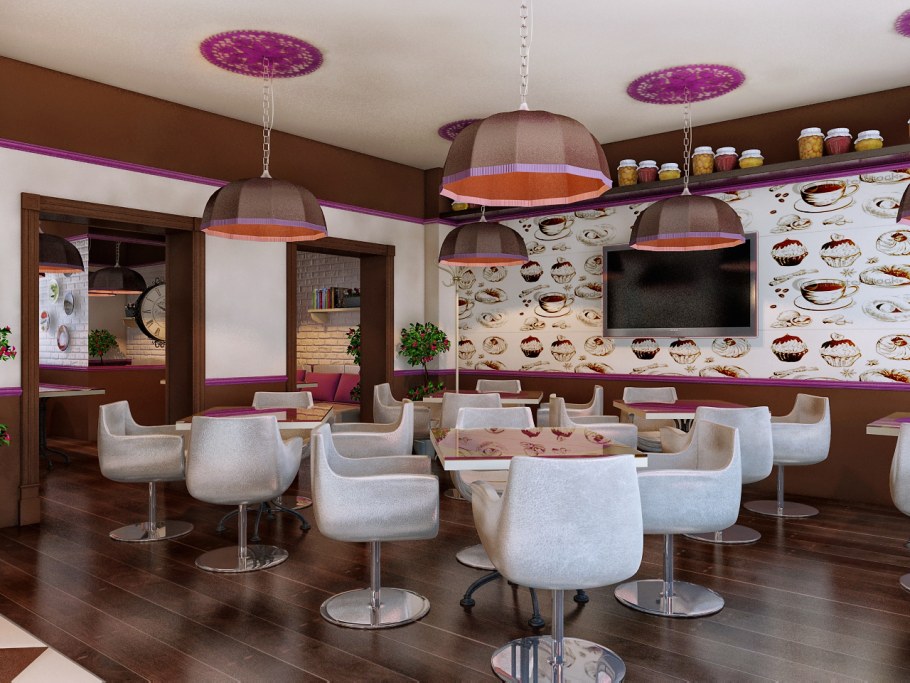 Интерьер кофейни
