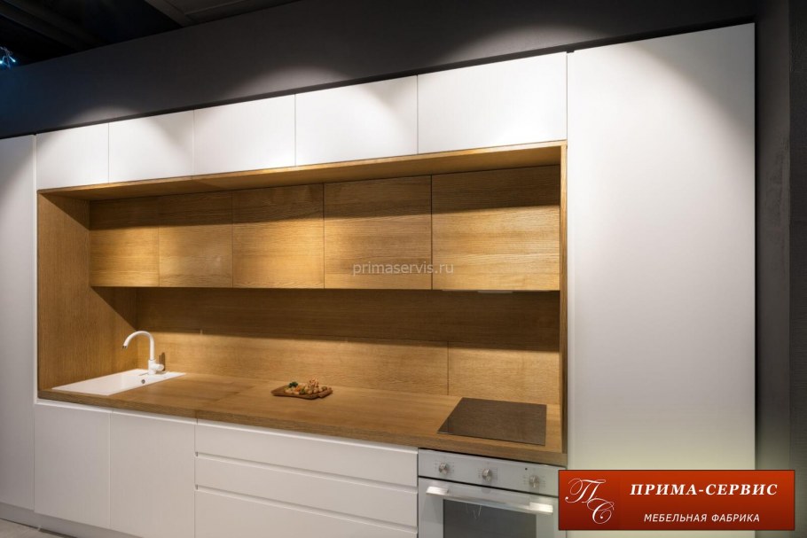 Кухонный гарнитур с антресолями