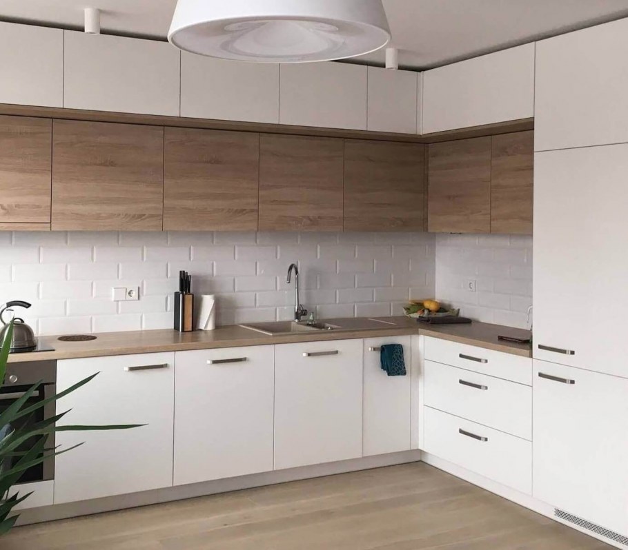 Серая кухня Модерн