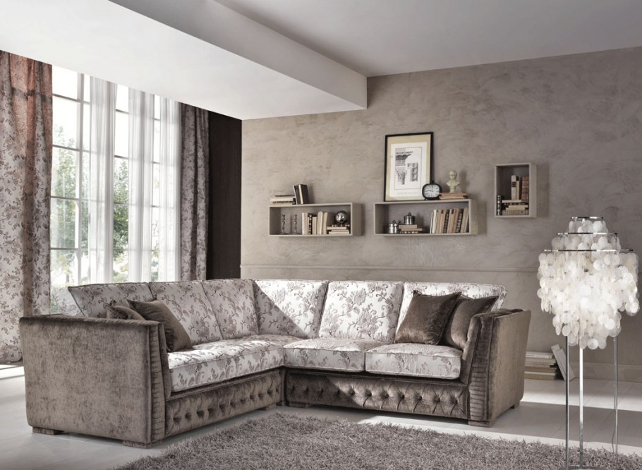 Sofa Chesterfield Upholstered