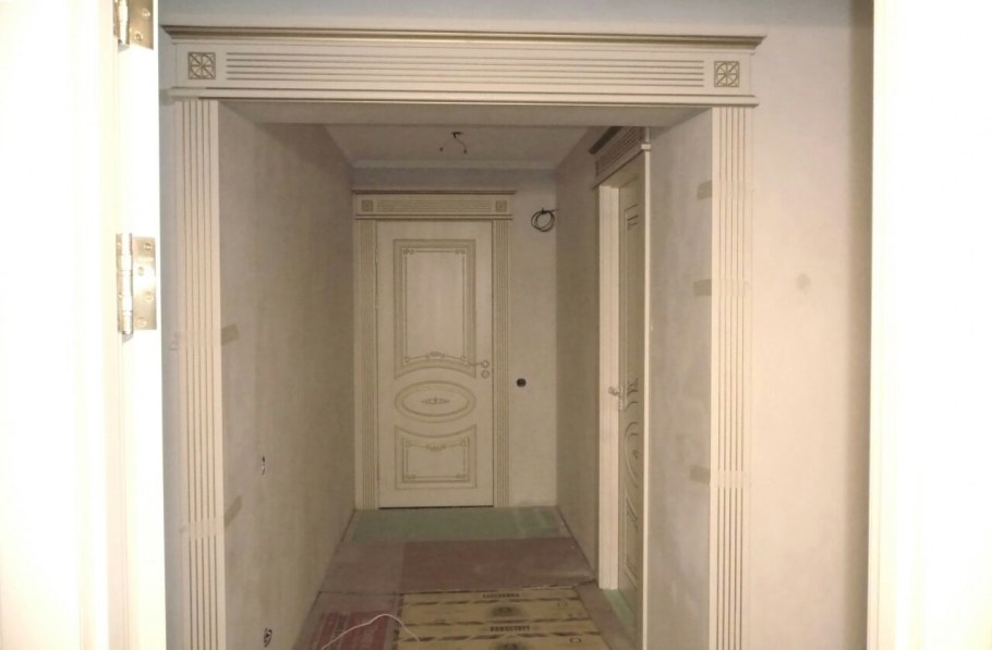 Отделка проема без двери