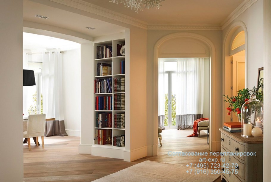 Декоративное обрамление дверного проема