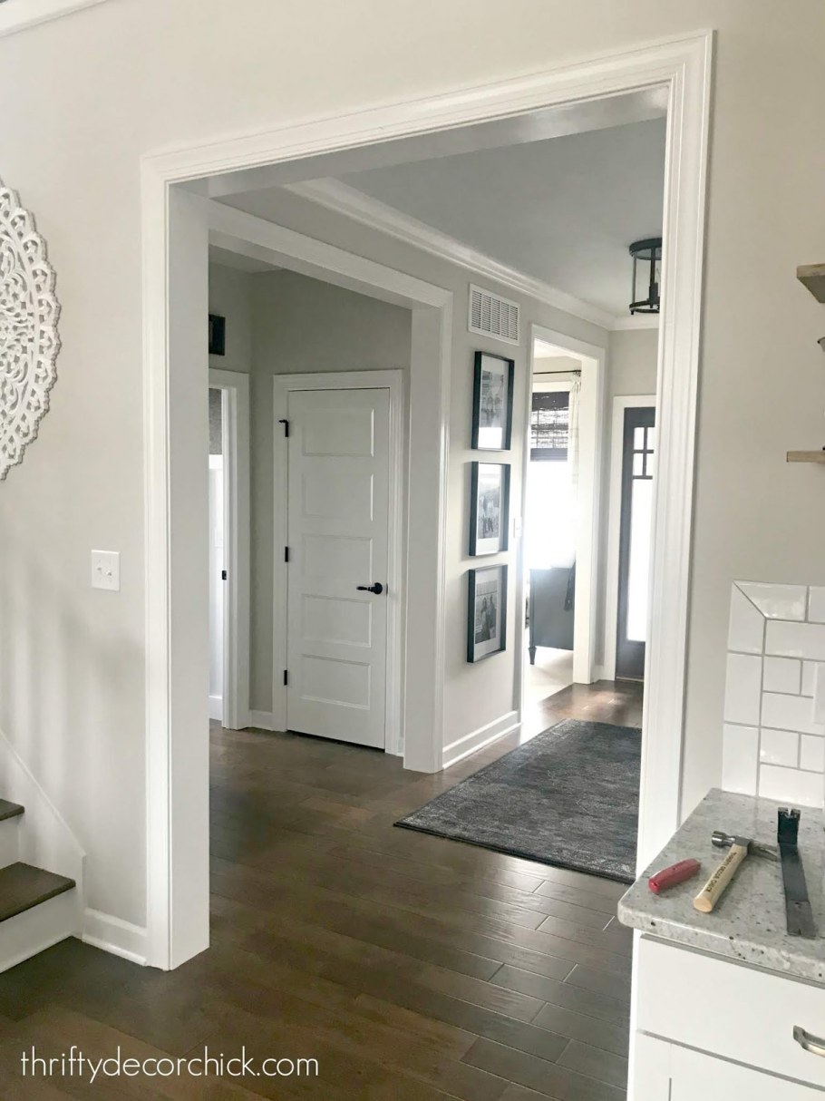 Отделка межкомнатных проемов без дверей