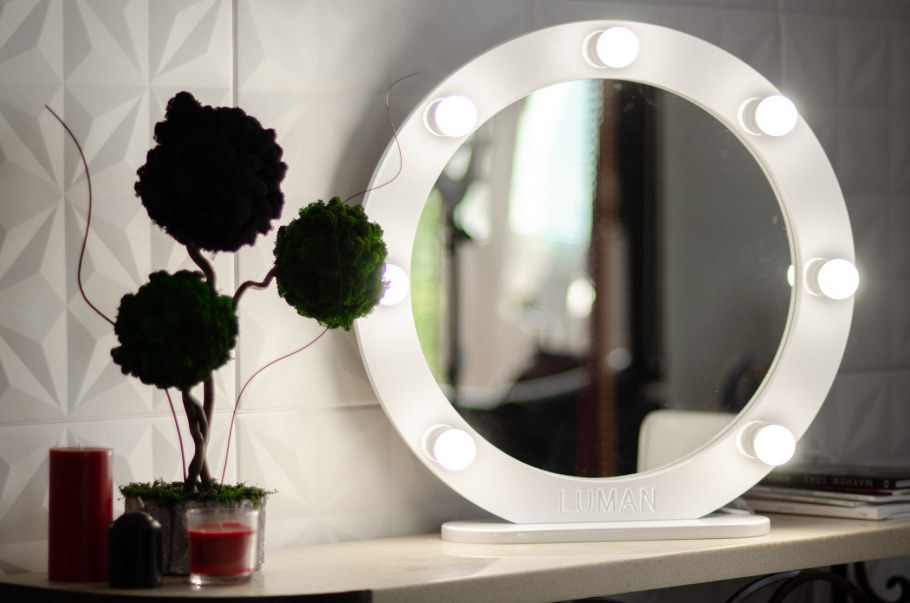 Led Lighted зеркало Removable Cosmetic Mirror