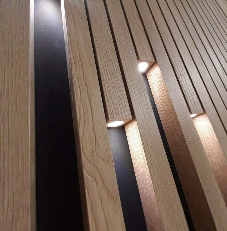 Рейка деревянная декоративная