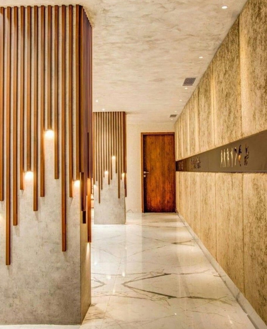 Линейные светильники в спальне