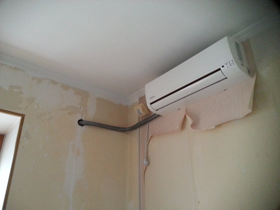 Декор труб кондиционера