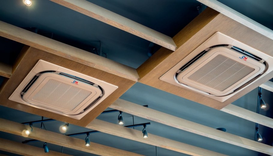 Настенный кондиционер в интерьере