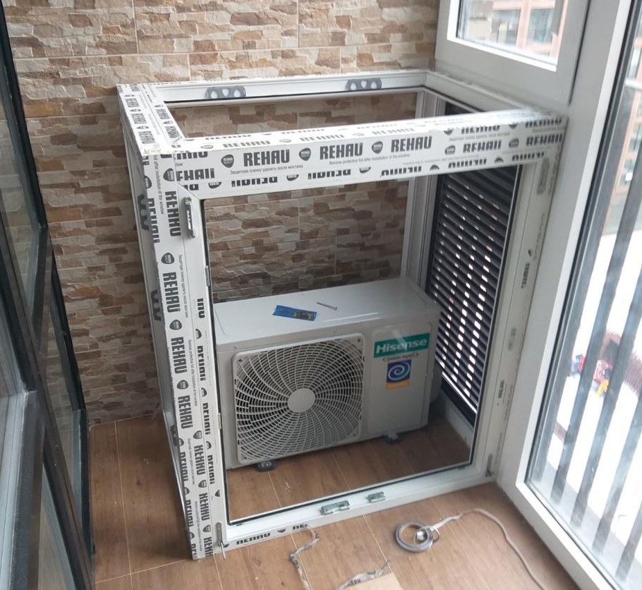 Кондиционер встроенный в шкаф