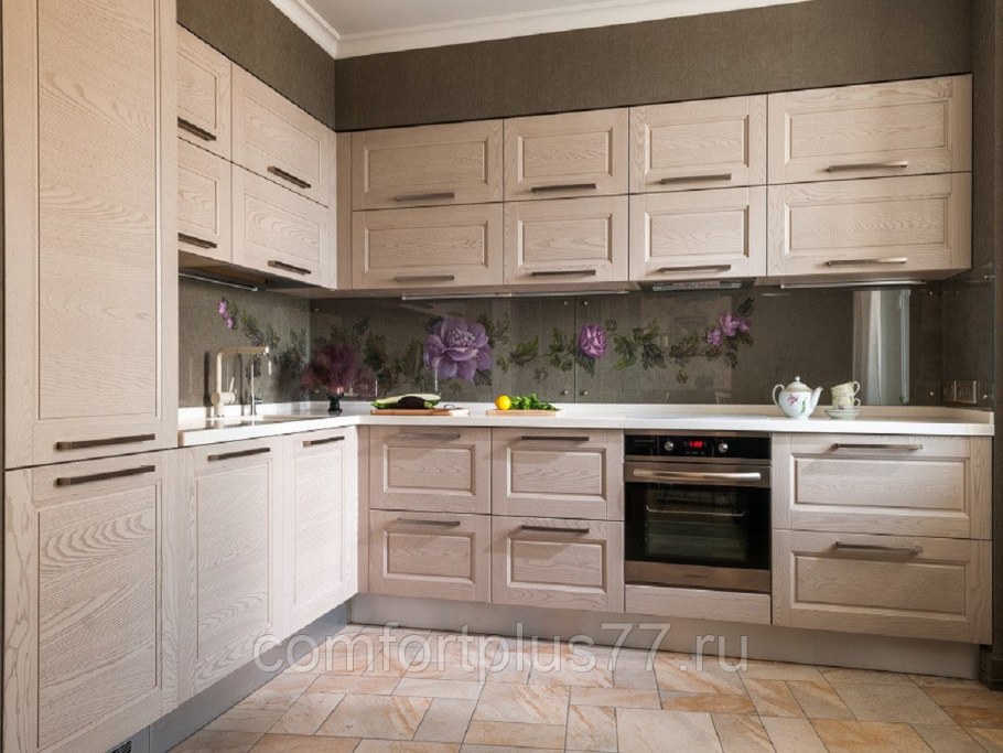 Угловая кухня икеа Воксторп