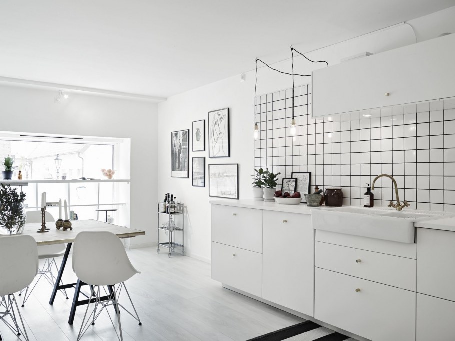 Скандинавский Минимализм кухня