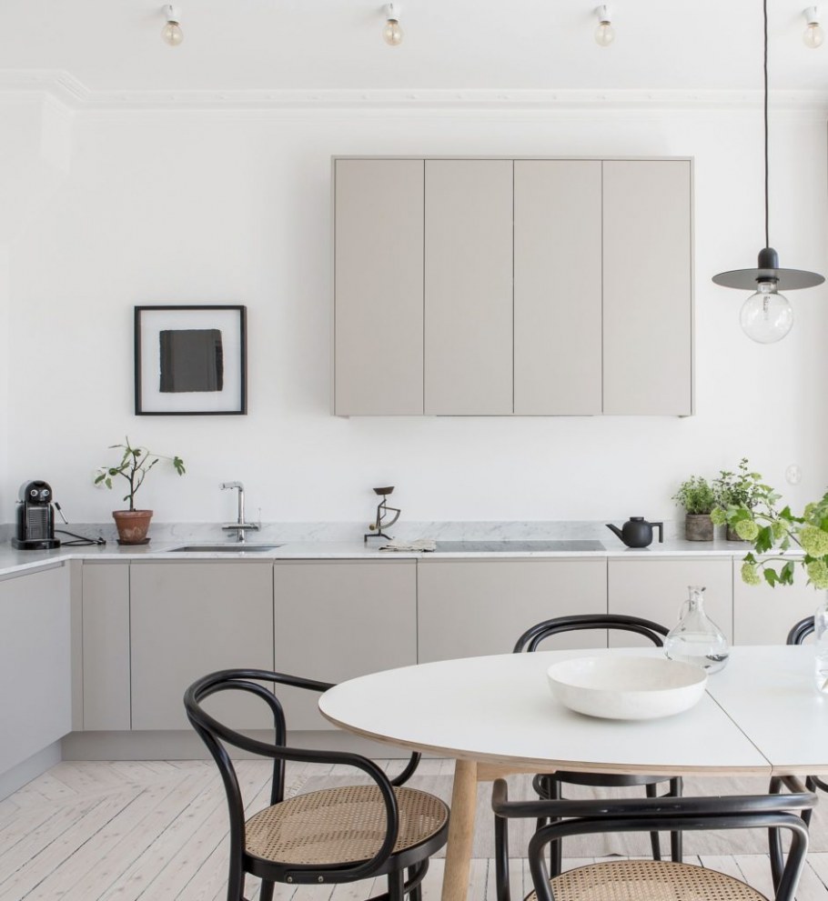 Шведская кухня интерьер