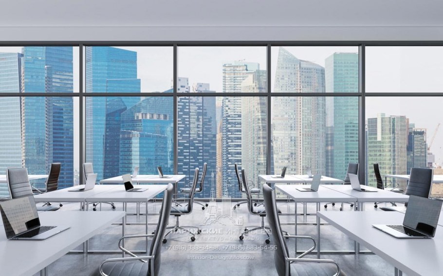 Офис в небоскребе