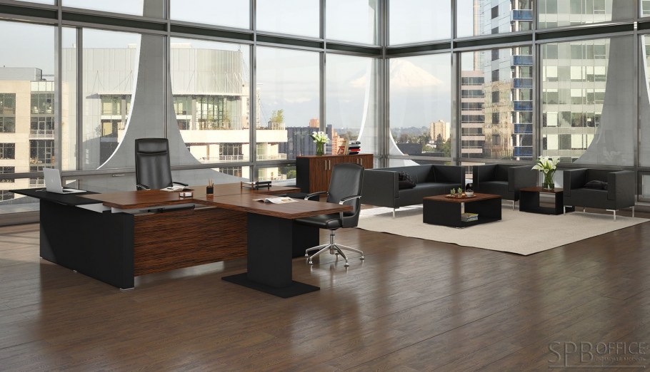 Офис с панорамными окнами