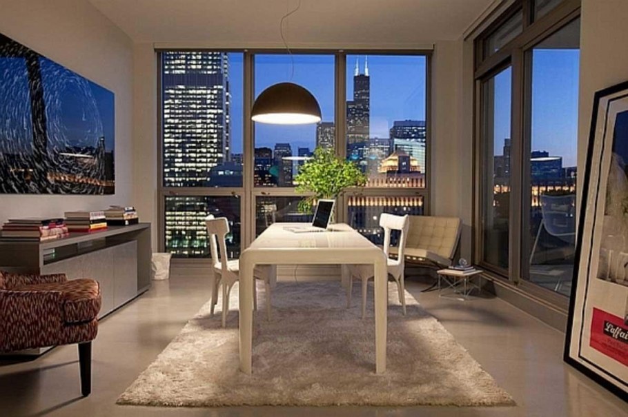 Кабинет с красивым видом