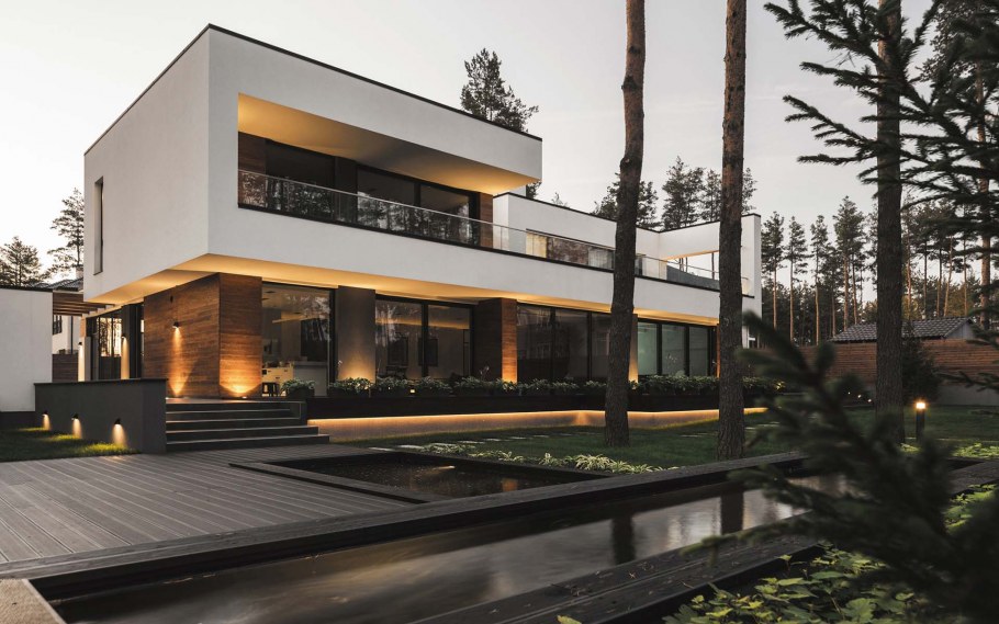 Дом Минимализм