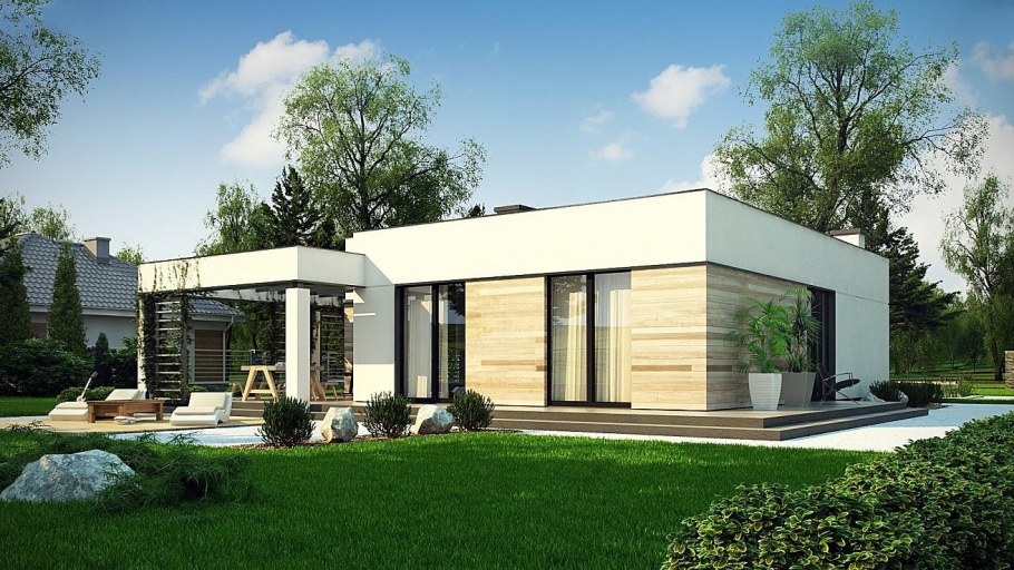Модерн Хаус одноэтажные