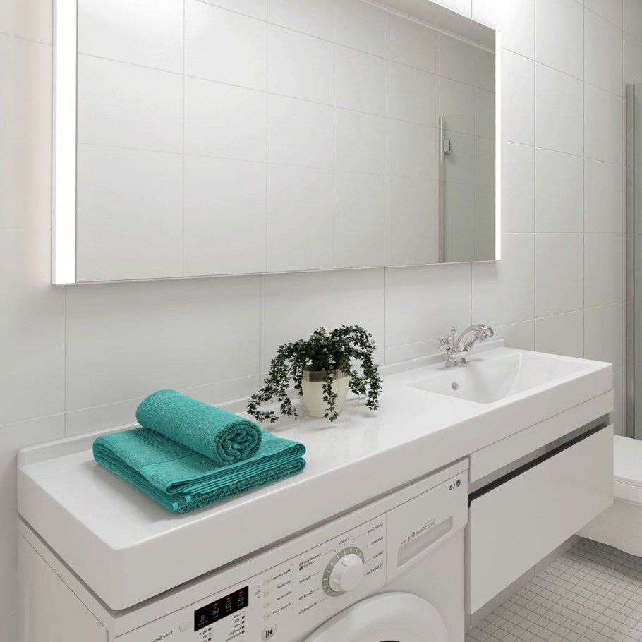 Тумба из тика под раковину 65см