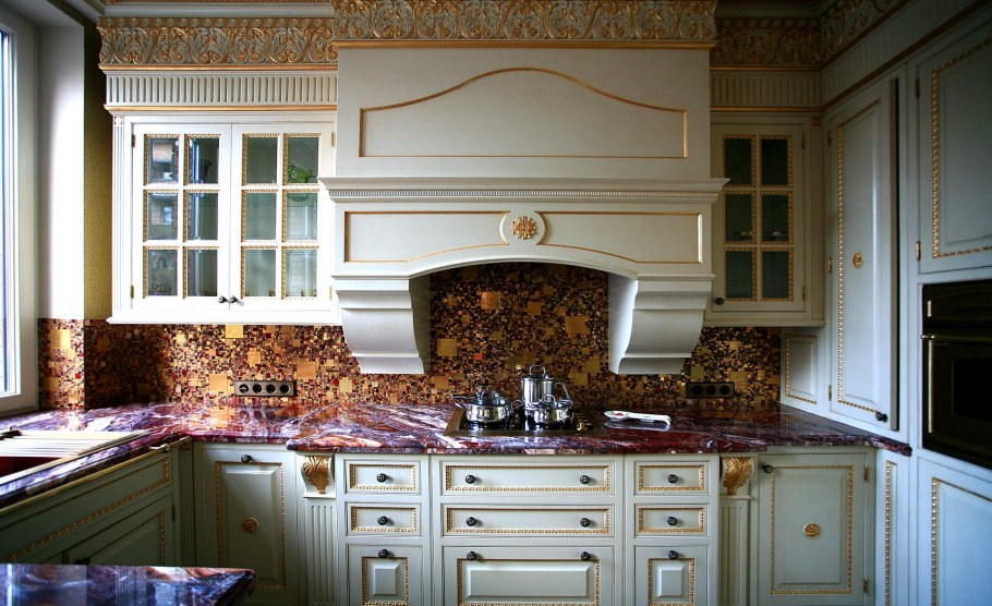 Фартук для классической кухни