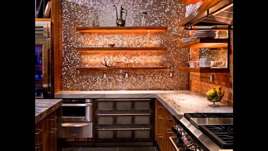 Кухонный фартук из монет