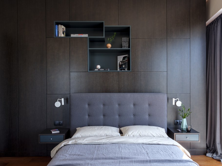 Изголовье с полками